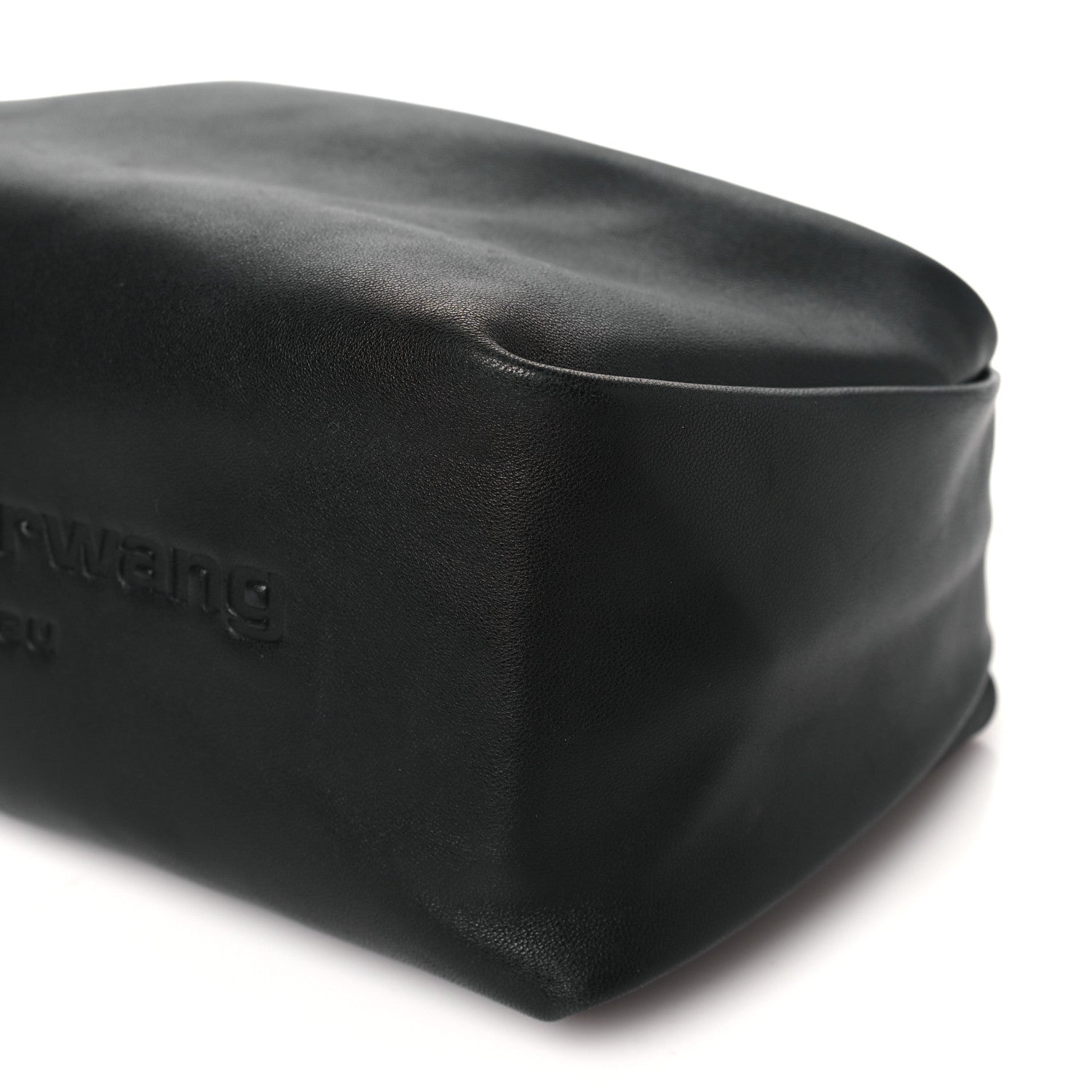 Alexander Wang Lambskin Mini Scrunchie Bag Black 9 of 9