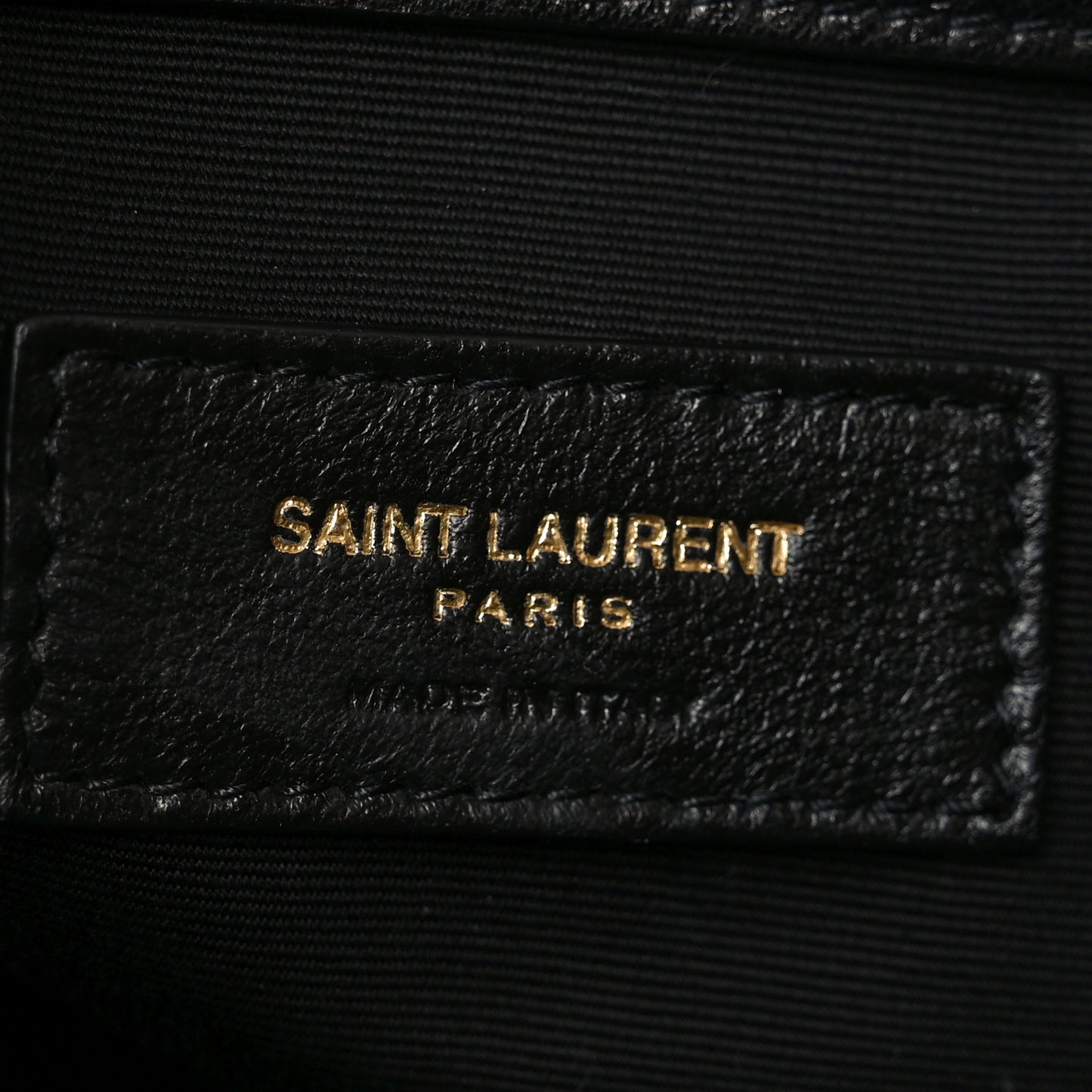 Lambskin Carre Quilted Small Cassandre Bucket Bag Black