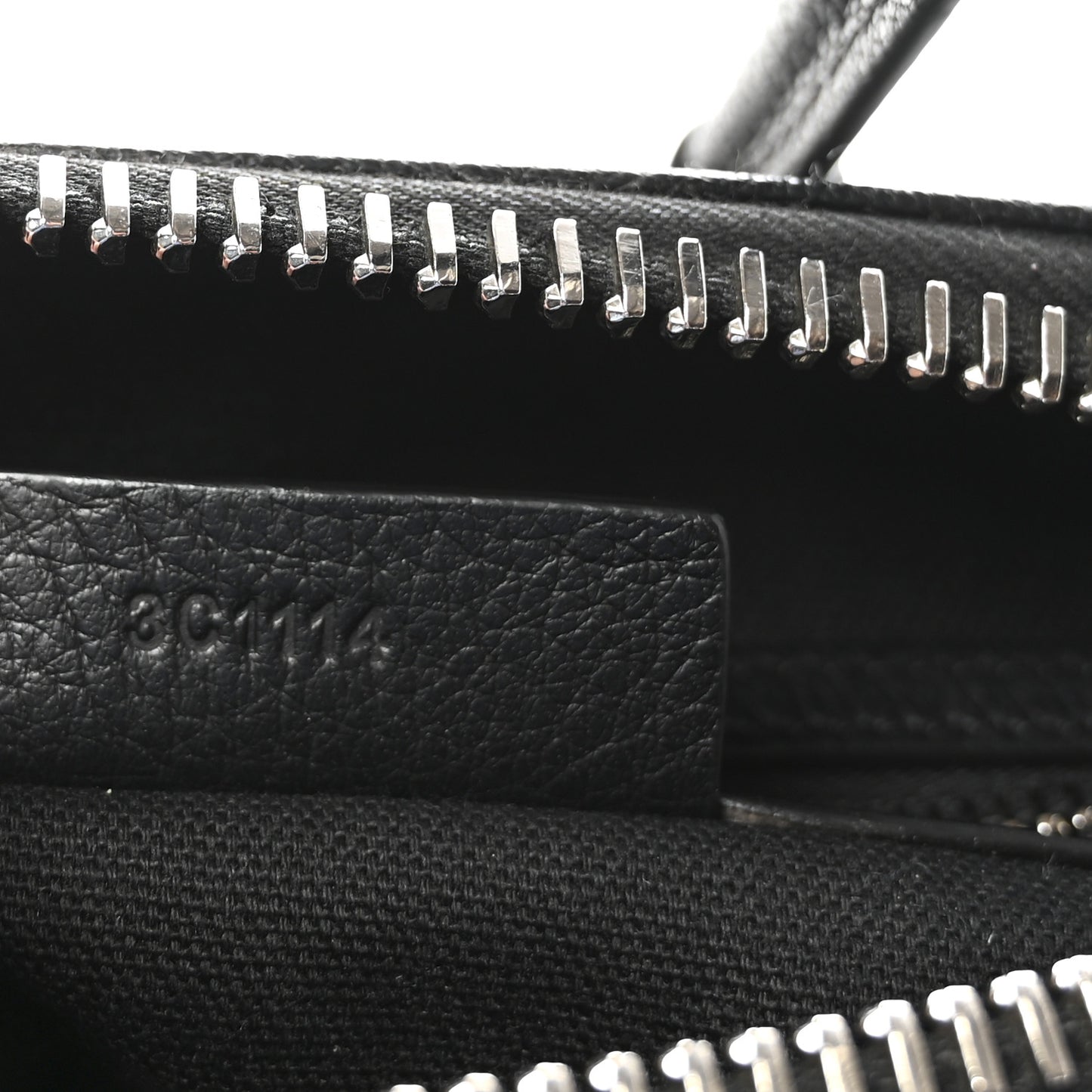 Sugar Goatskin Mini Antigona Black