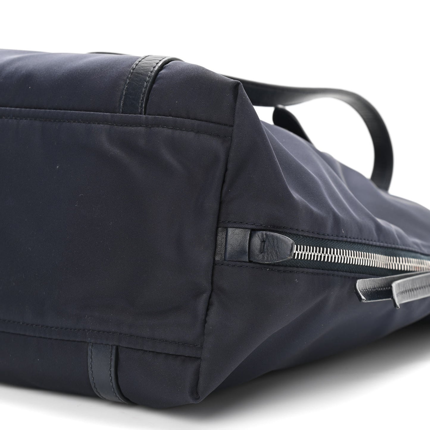 Tessuto Nylon Soft Calf Tote Black