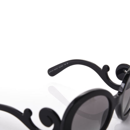 Prada Baroque Sunglasses SPR 27N Black 13 of 14