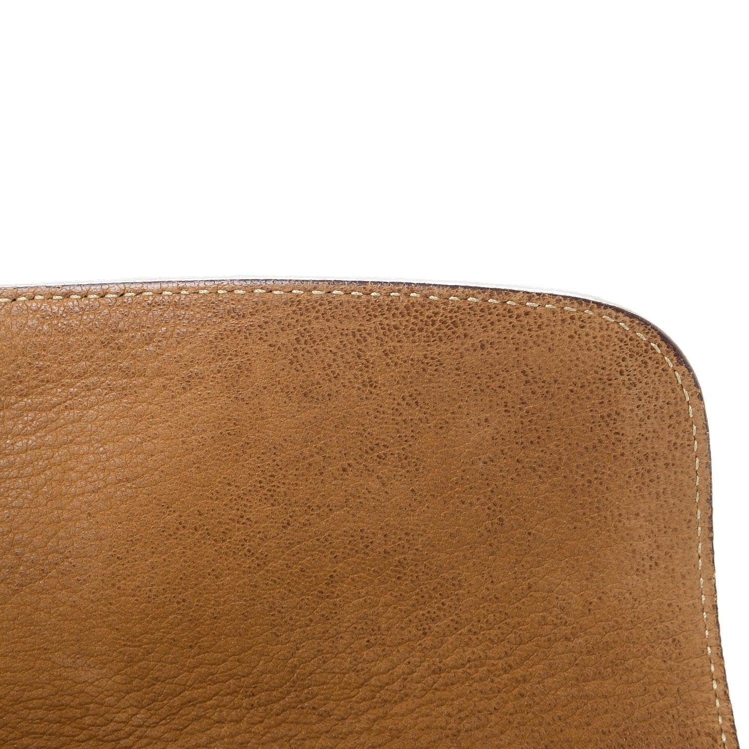 Prada Tessuto Nylon Calfskin Pushlock Satchel Brown 14 of 30