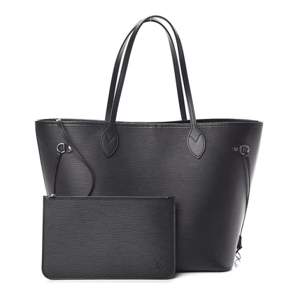 Louis Vuitton Epi Neverfull MM Black 1 of 9