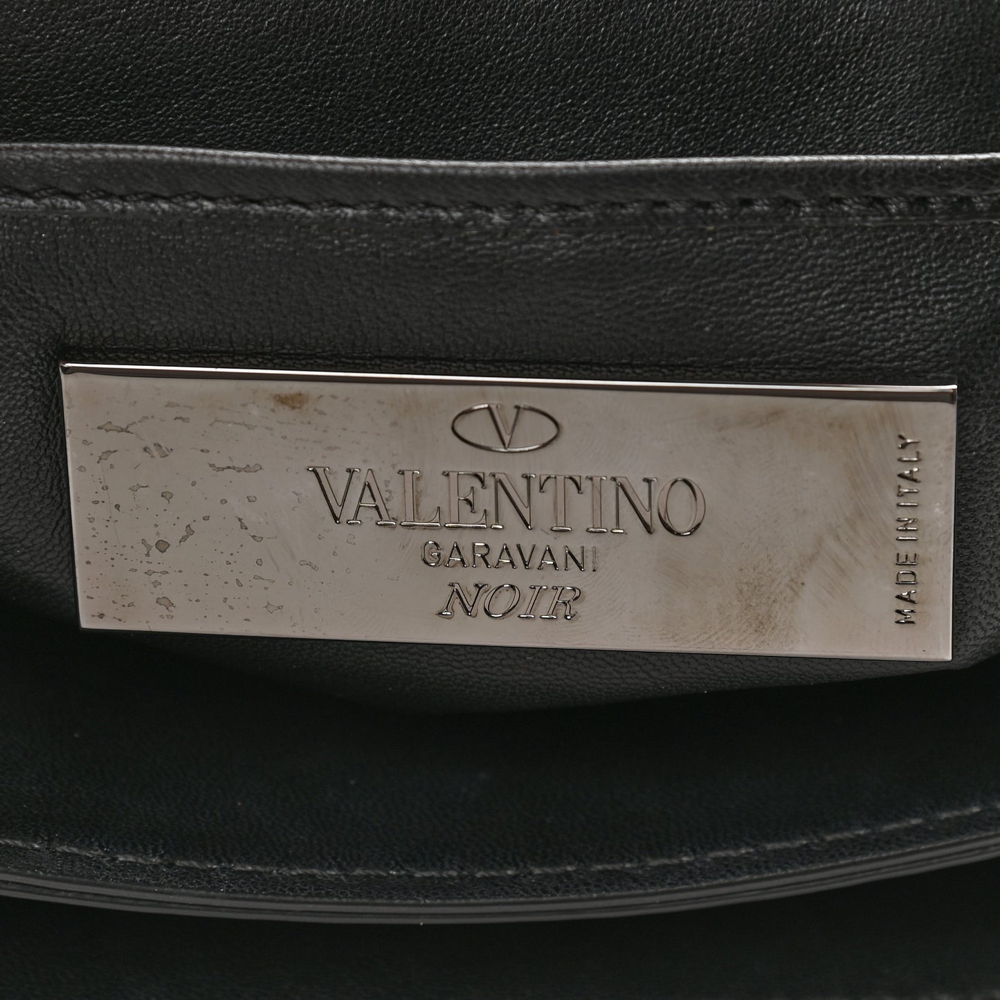 Vitello Rockstud All Over Va Va Voom Flap Bag Black