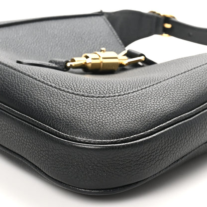 Gucci Grand Prix Calfskin Small Jackie 1961 Hobo Black 10 of 11