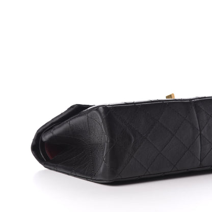 Chanel Aged Calfskin Quilted 2.55 Reissue 226 Flap Black 8 of 11