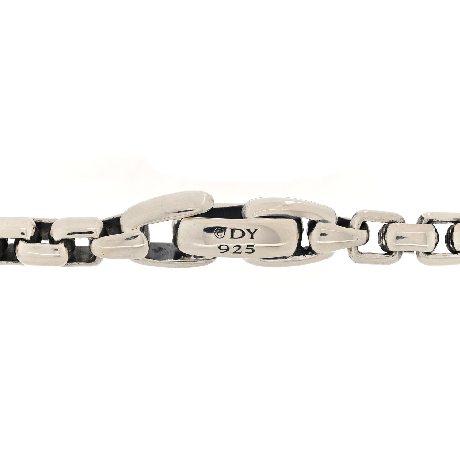 David Yurman Sterling Silver Black Diamond Pave Cross Bracelet 3 of 3