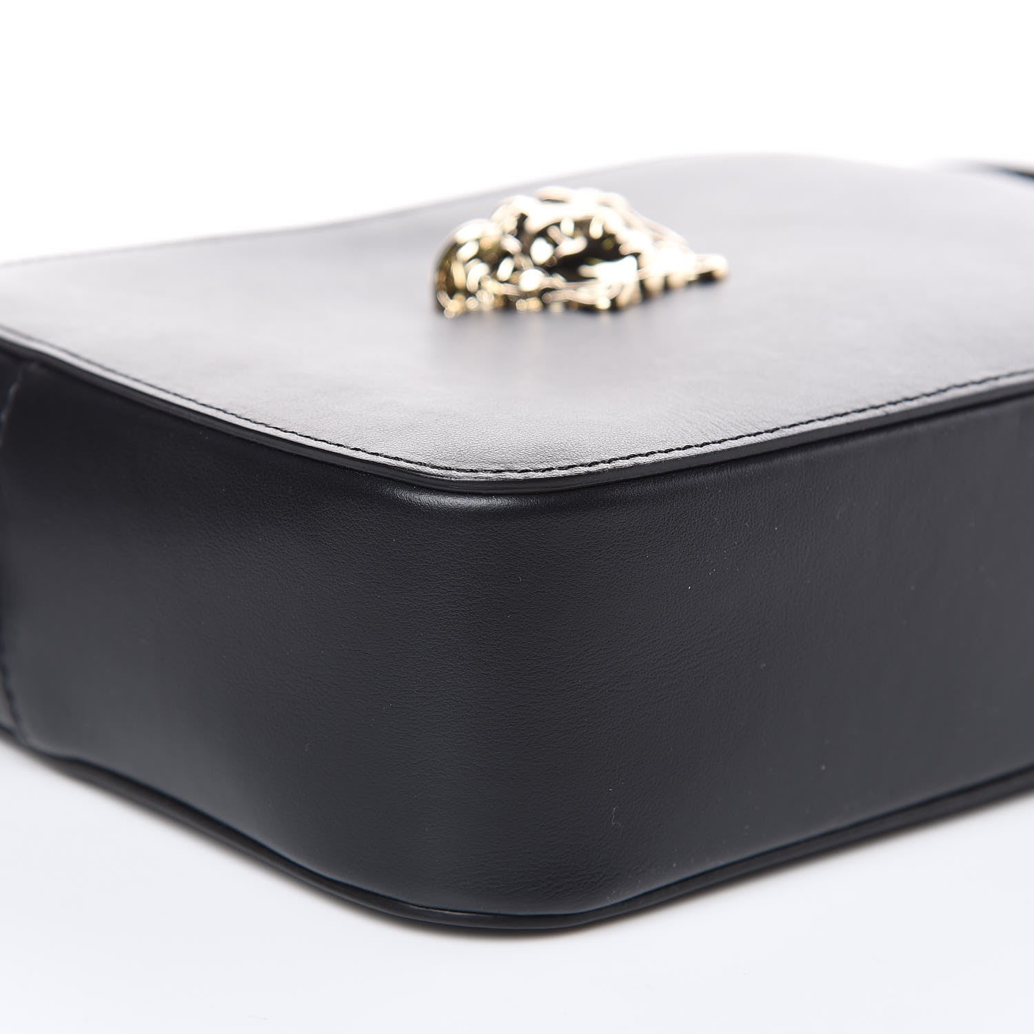 Versace Calfskin Palazzo Camera Bag Black 5 of 10