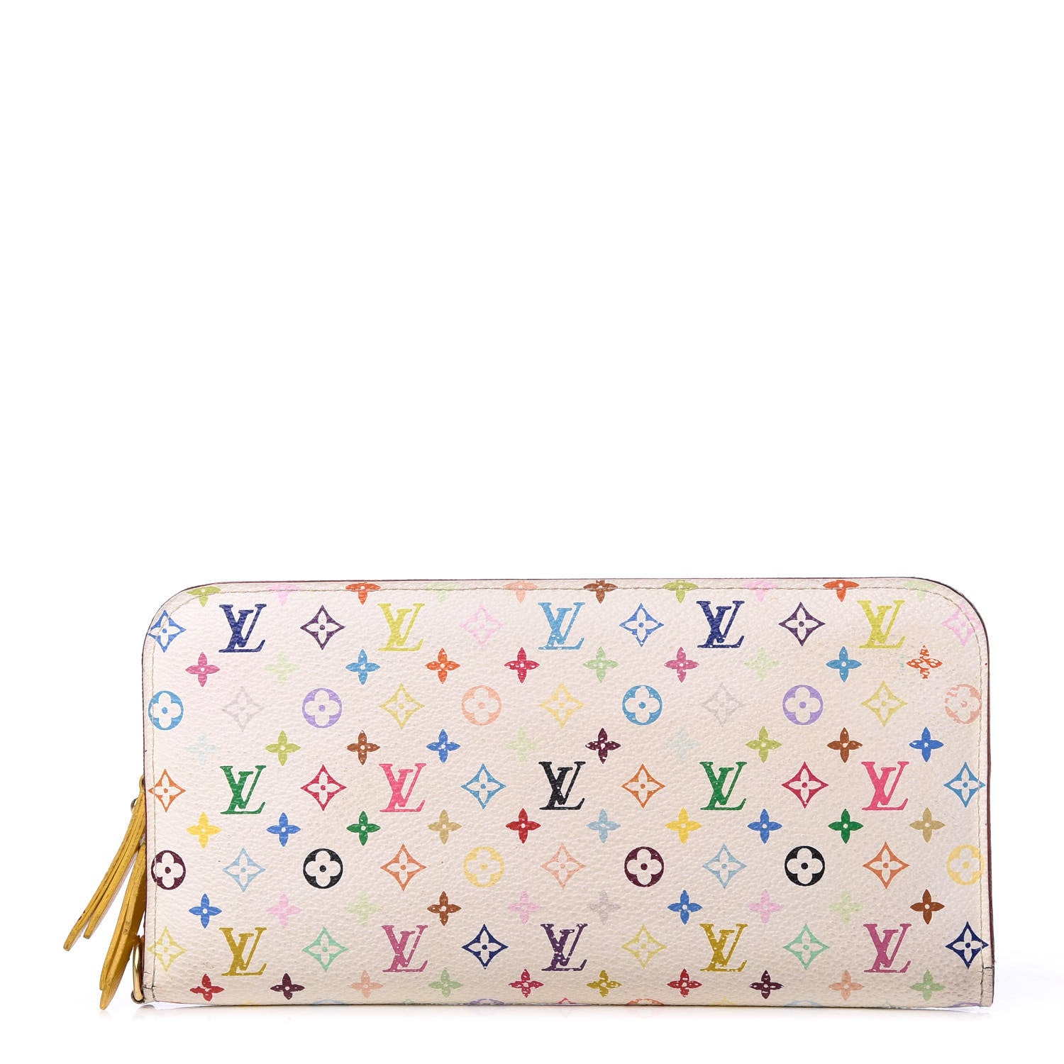 Louis Vuitton Monogram Multicolor Insolite Wallet White Citron 1 of 9