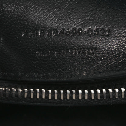Saint Laurent Calfskin Y Quilted Monogram Small Loulou Chain Satchel Black 11 of 17