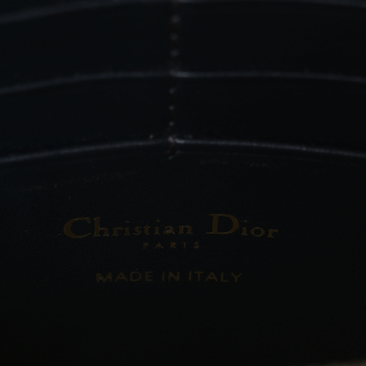 Christian Dior Oblique Saddle Chain Pouch Blue 5 of 9