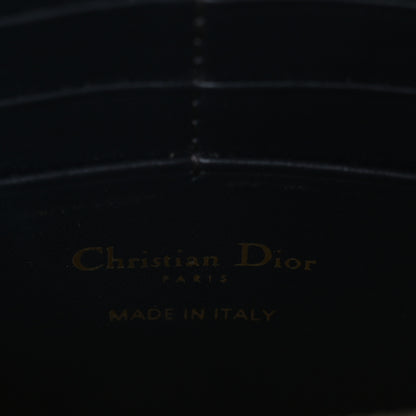 Christian Dior Oblique Saddle Chain Pouch Blue 5 of 9