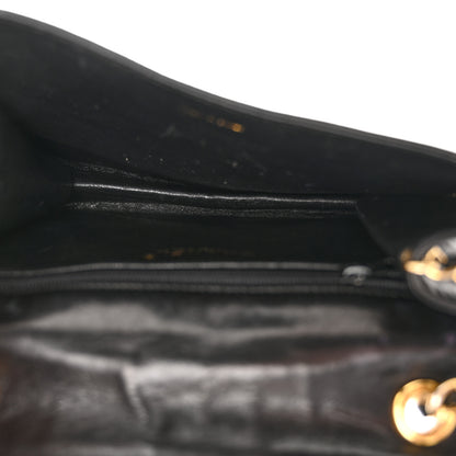 Chanel Lambskin Quilted CC Small Single Flap Black 6 of 19