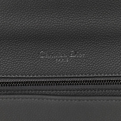Christian Dior Grained Calfskin Medium Diorama Flap Bag Gris 12 of 16