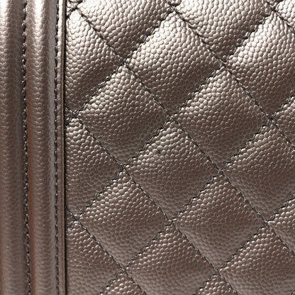 Chanel Metallic Caviar Quilted New Medium Boy Flap Copper 11 of 11