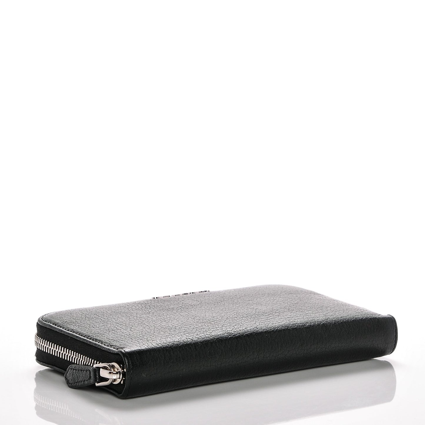 Sugar Goatskin Pandora Zip Around Wallet Black