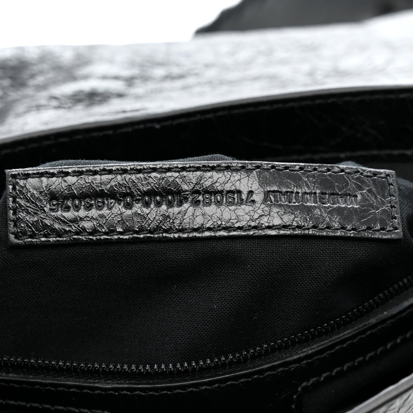 Agneau Arena XS Le Cagole Flap Bag Black