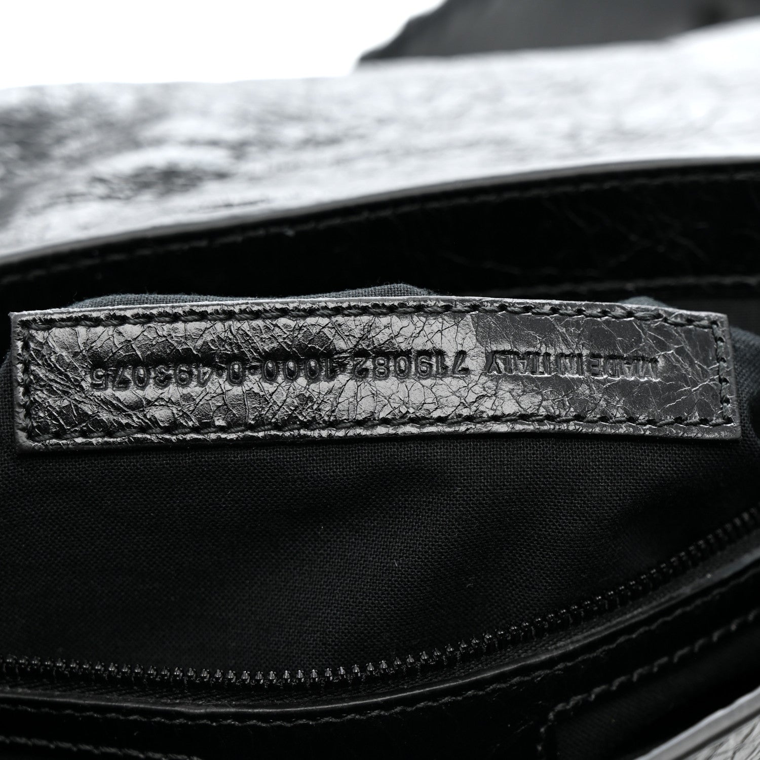 Balenciaga Agneau Arena XS Le Cagole Flap Bag Black 8 of 11