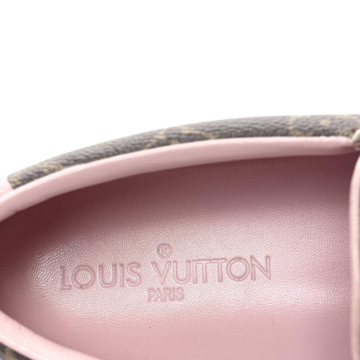 Louis Vuitton Monogram Bay Slip On Harbor Sneakers 38.5 Rose Ballerine Poppy 7 of 9