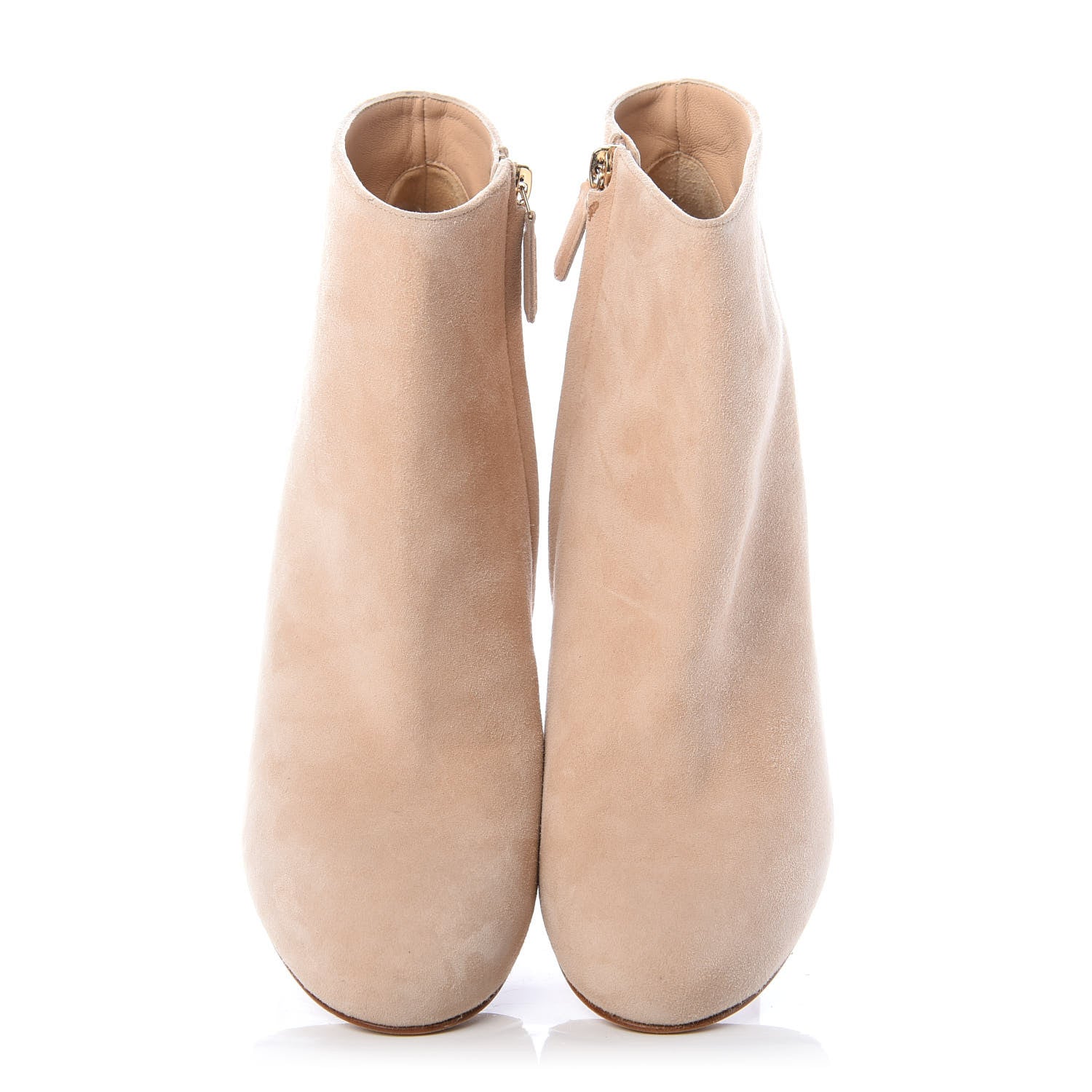 Chanel Suede Short Boots 41 Beige 5 of 10
