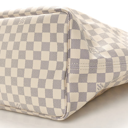 Louis Vuitton Damier Azur Neo Neverfull GM Rose Ballerine 9 of 9