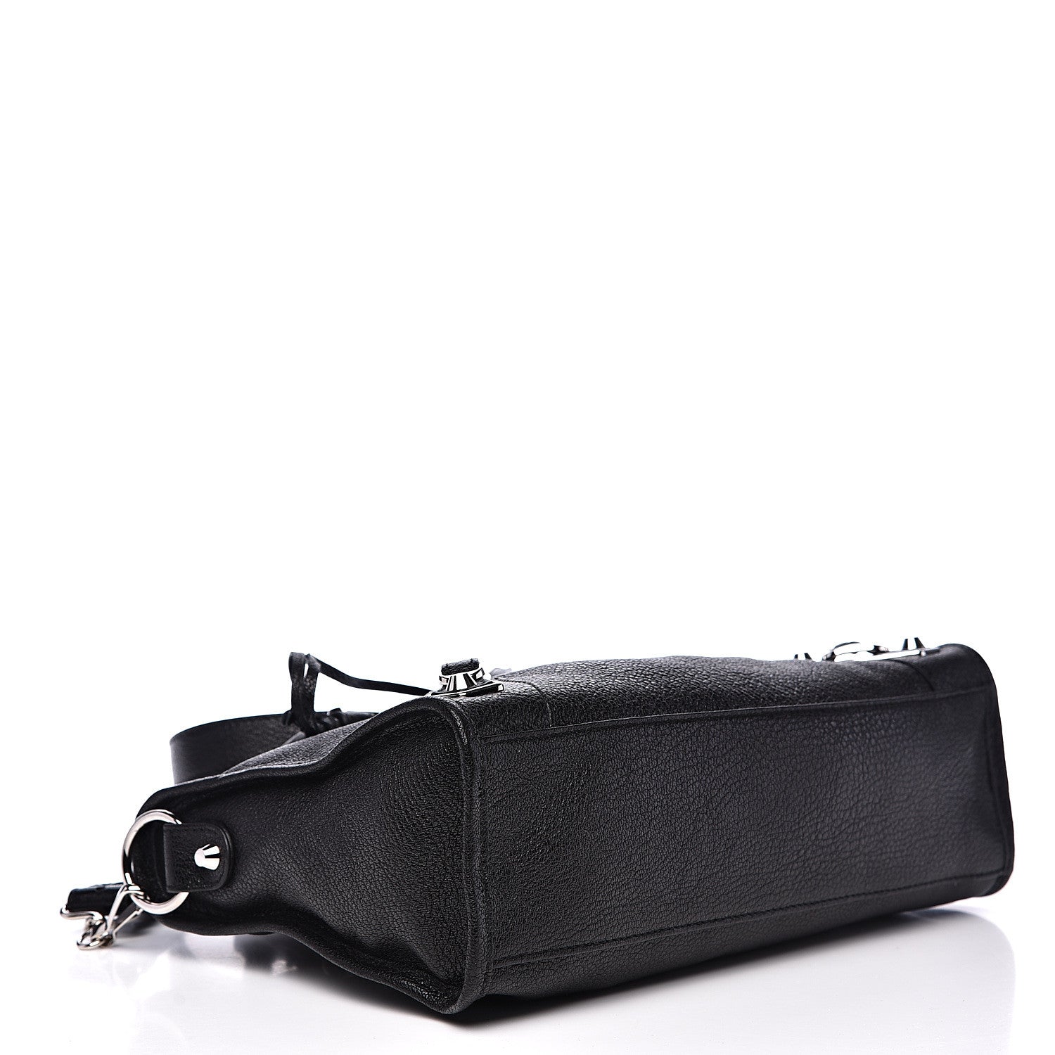 Balenciaga Chevre Silver Metallic Edge Hardware S City Black 3 of 9