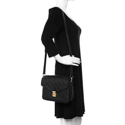 Louis Vuitton Empreinte Pochette Metis Black 3 of 9
