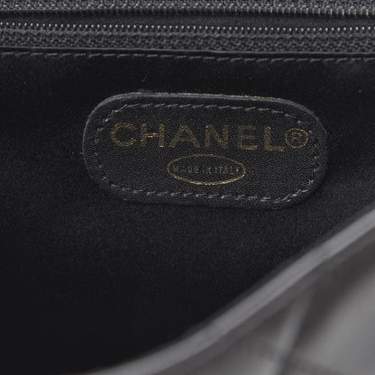 Chanel Lambskin Quilted CC Shoulder Bag Black 5 of 9