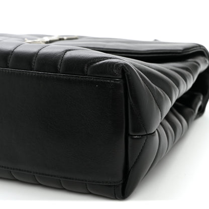 Saint Laurent Calfskin Y Quilted Monogram Medium Loulou Chain Satchel Black 11 of 11