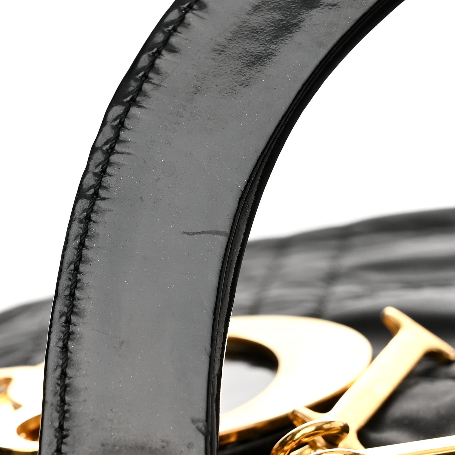 Christian Dior Nylon Cannage Medium Lady Dior Black 15 of 15