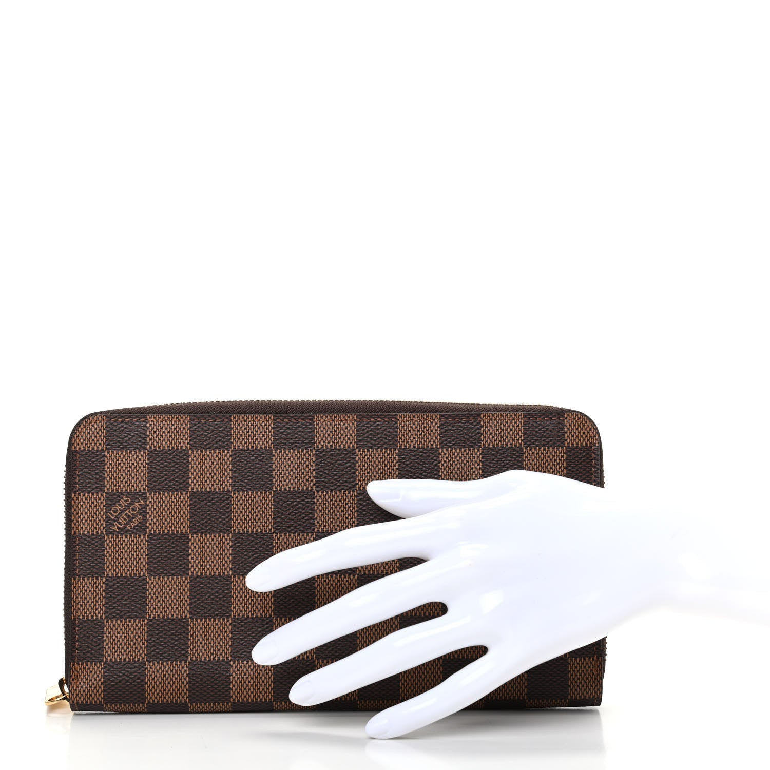 Louis Vuitton Damier Ebene Zippy Organizer Wallet 2 of 7