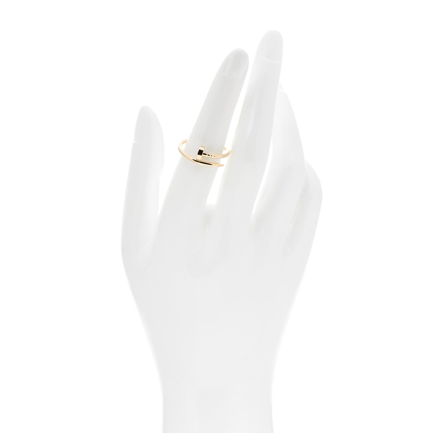 18K Yellow Gold Small Juste Un Clou Ring 53 6.25