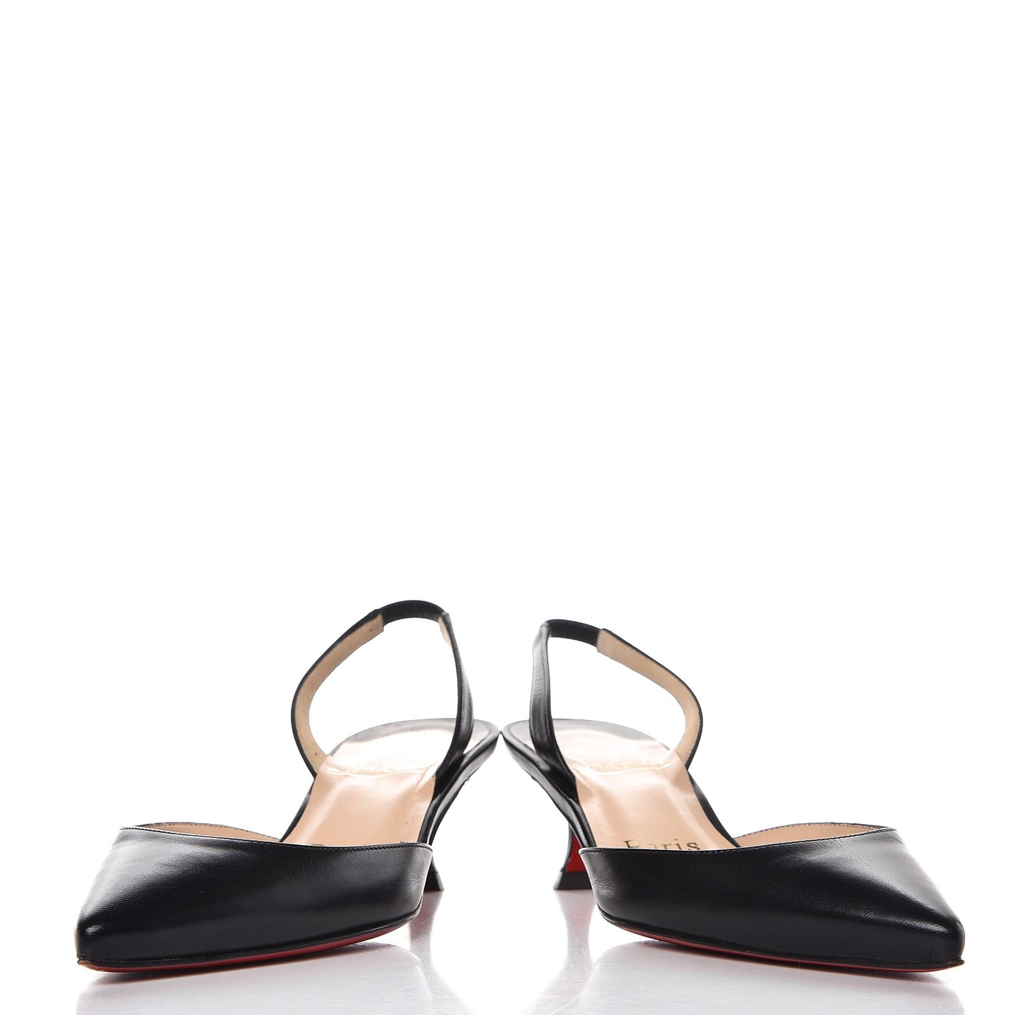 Kid Sharka 45 Slingback Pumps 35.5 Black