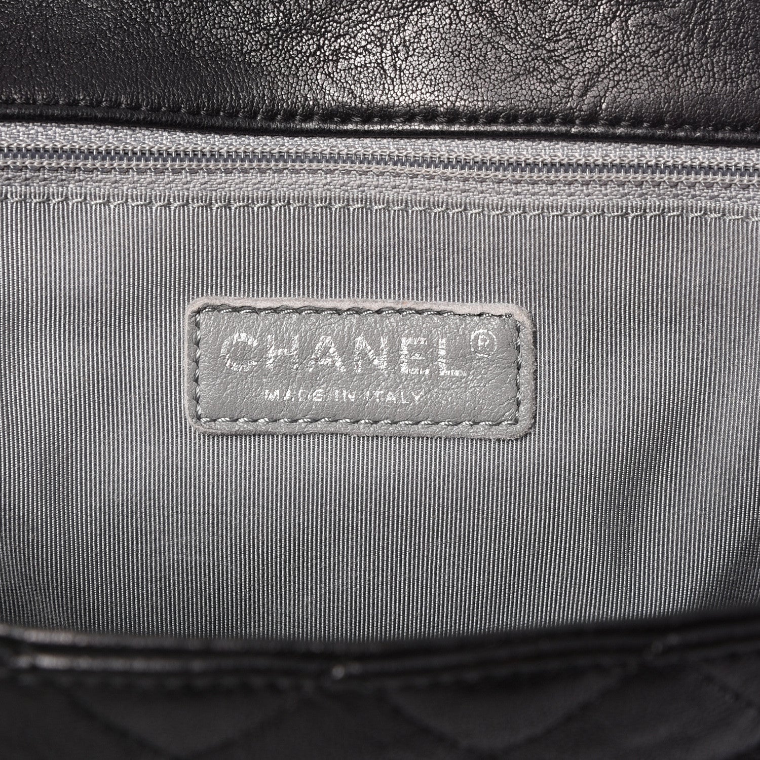 Chanel Washed Lambskin Quilted Maxi Chain Around Flap Black 5 of 9