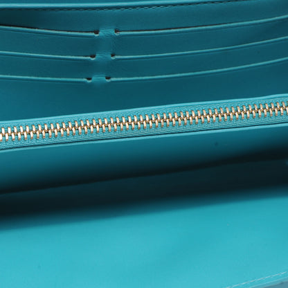 Louis Vuitton Vernis Sarah Wallet Blue Lagon 6 of 8