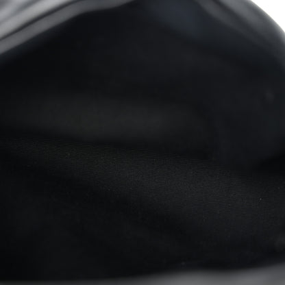 Saint Laurent Lambskin Quilted Monogram Monochrome Small Loulou Puffer Chain Satchel Black 5 of 11
