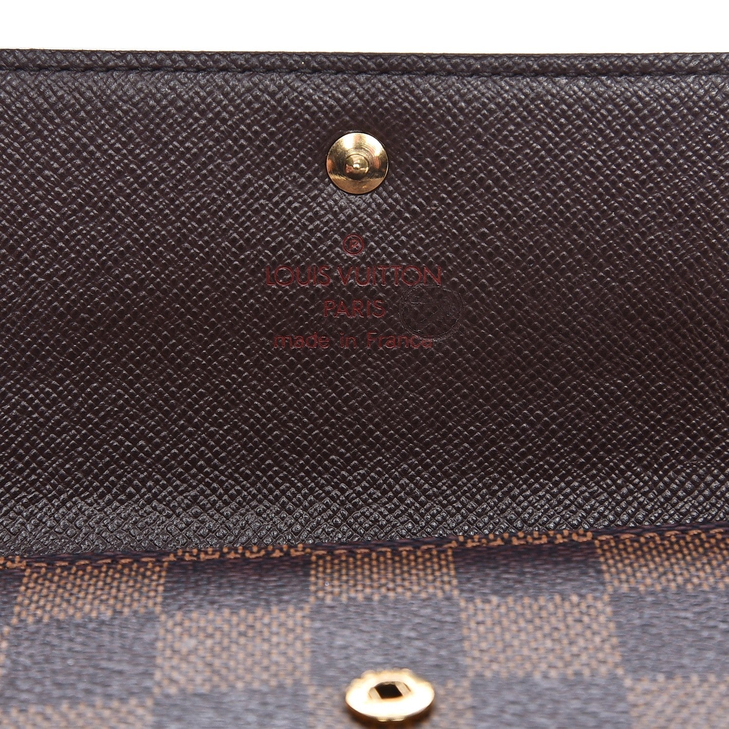 Louis Vuitton Damier Ebene Porte Tresor Etui Papier Wallet 6 of 15