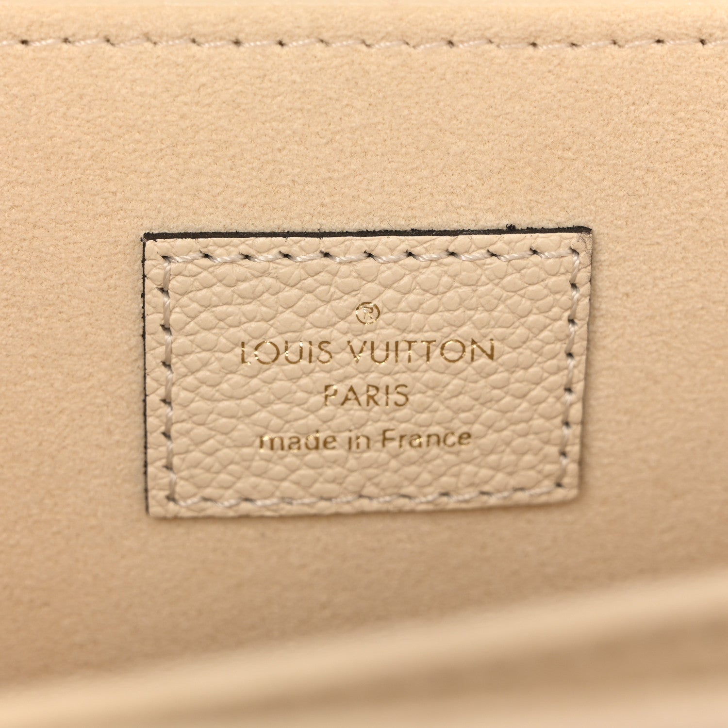 Louis Vuitton Empreinte Monogram Giant Pochette Metis Creme Bois de Rose 6 of 12