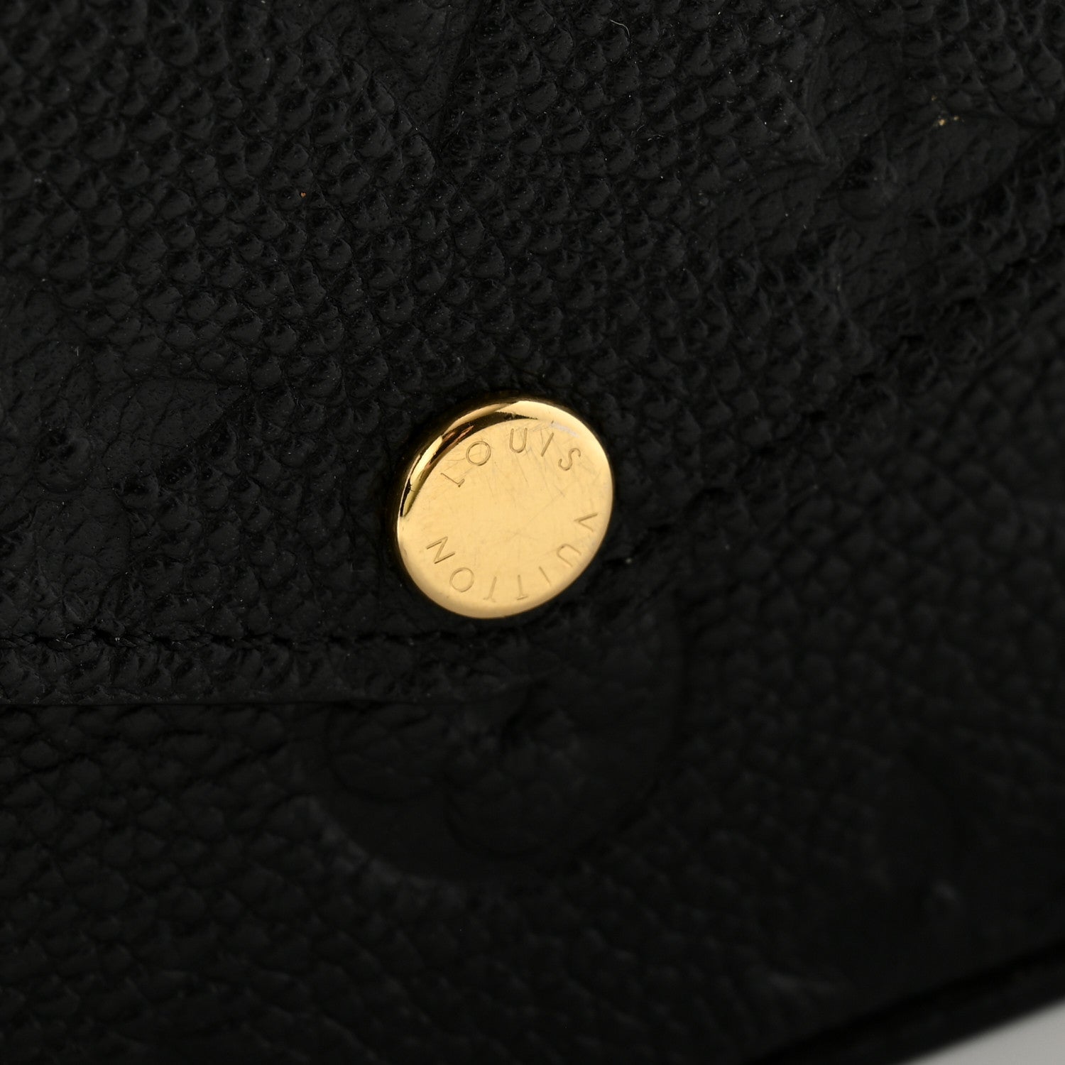 Louis Vuitton Empreinte Pochette Felicie Chain Wallet Black 11 of 12