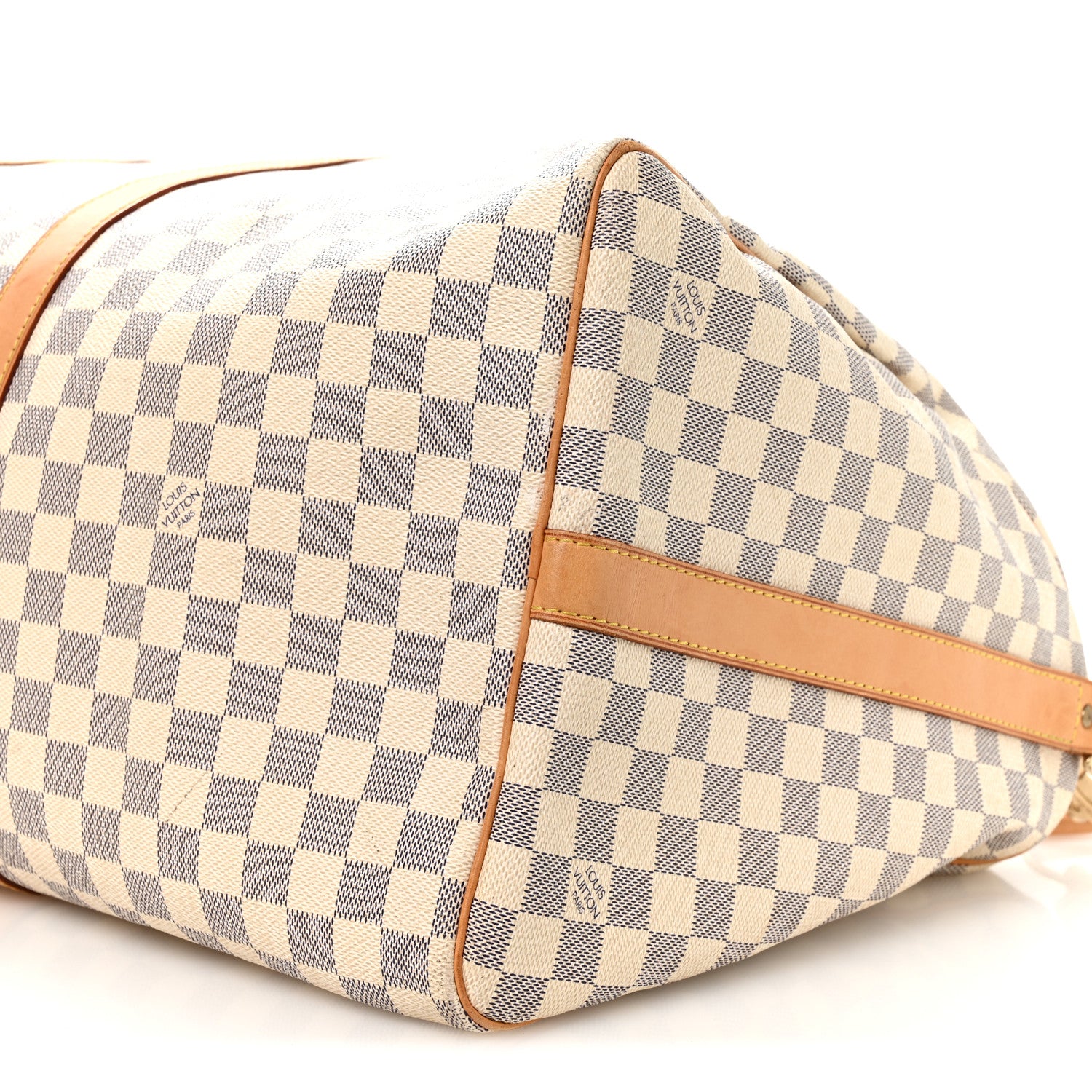 Louis Vuitton Damier Azur Keepall Bandouliere 55 9 of 9