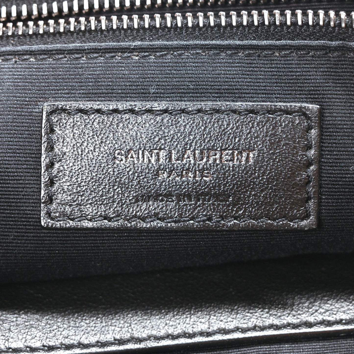 Crinkled Calfskin Matelasse Monogram Large Niki Chain Satchel Fog