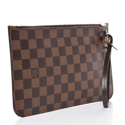 Louis Vuitton Damier Ebene Neverfull MM GM Pochette 3 of 8