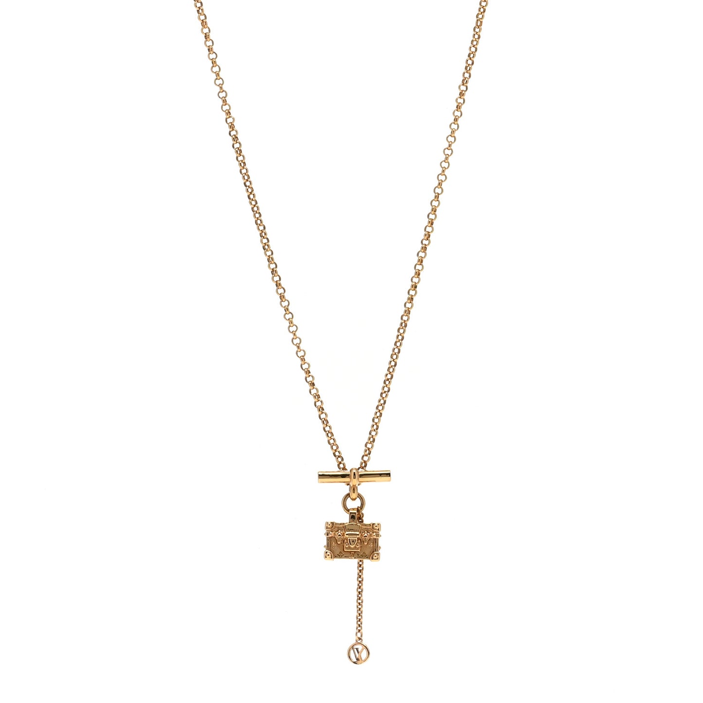 Petite Malle Necklace Gold