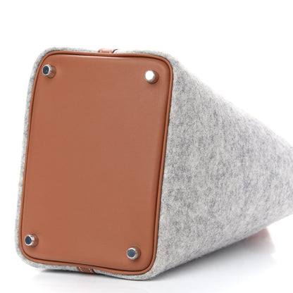 Hermes Feutre Swift Picotin Lock 18 PM Gris Clair Gold 9 of 9