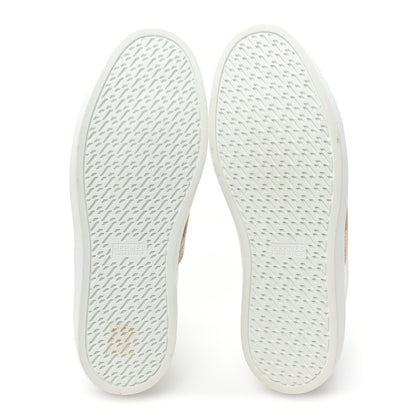 Hermes Calfskin Woolskin Womens Avantage Sneakers 39 White 5 of 7
