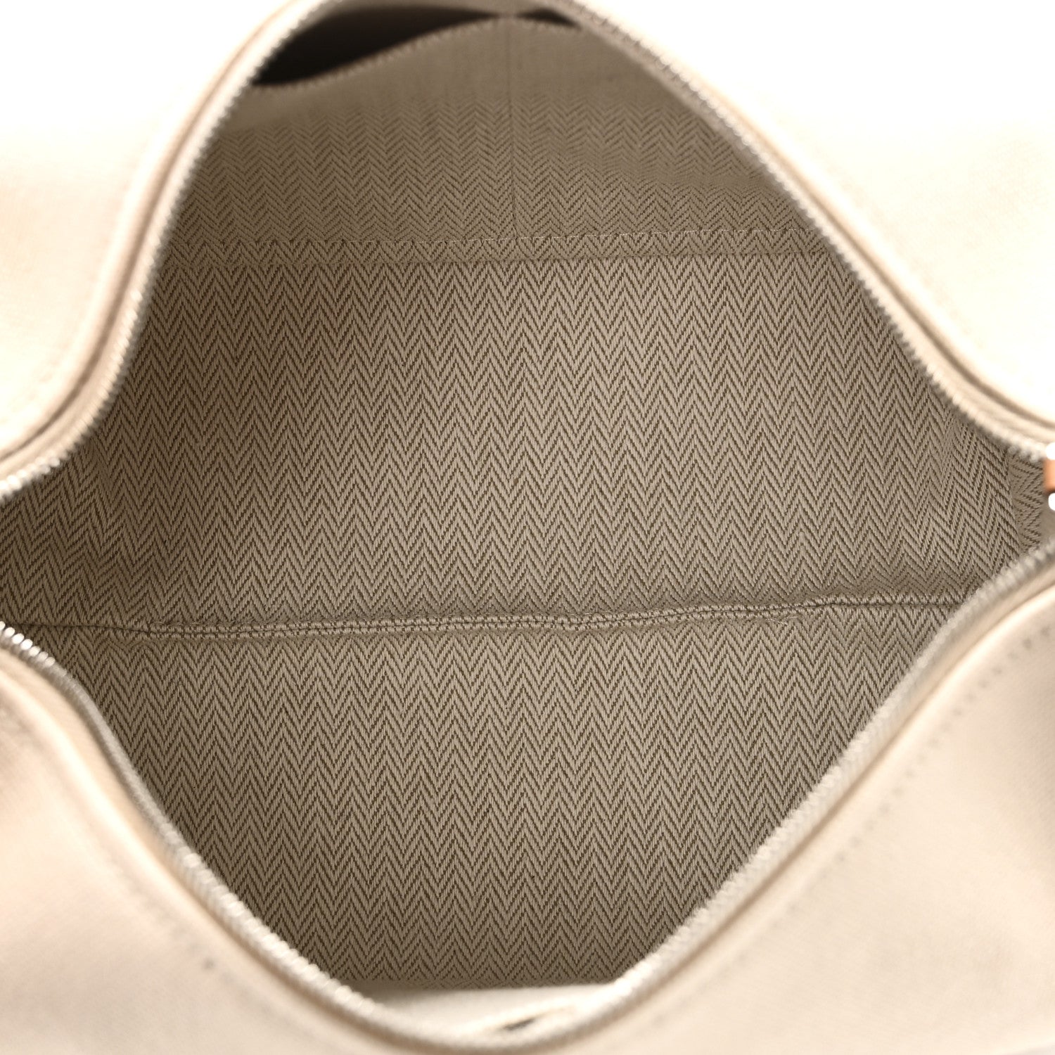 Hermes Canvas Small Bride-A-Brac Pouch Natural 5 of 10