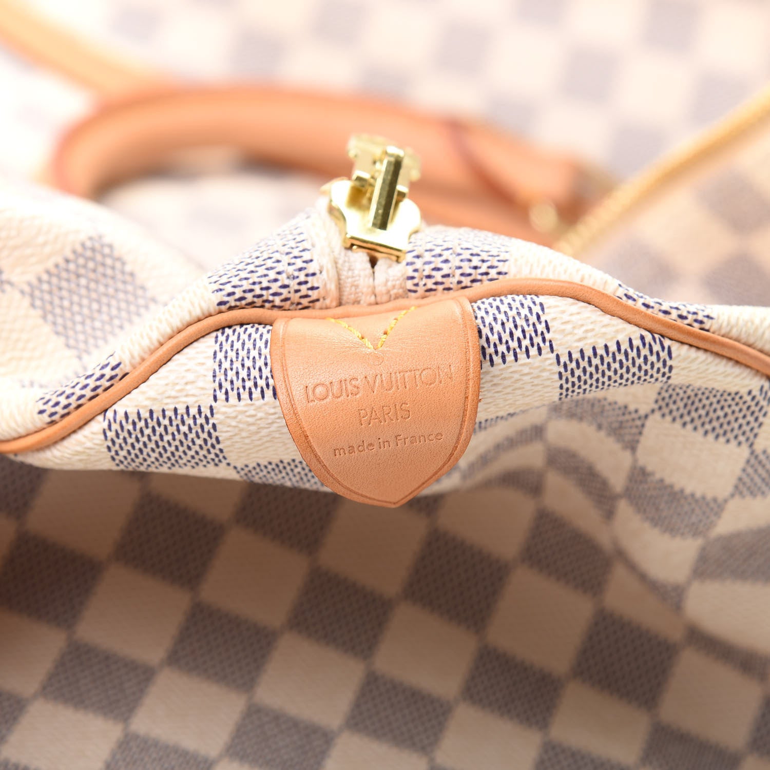 Louis Vuitton Damier Azur Keepall 50 5 of 13