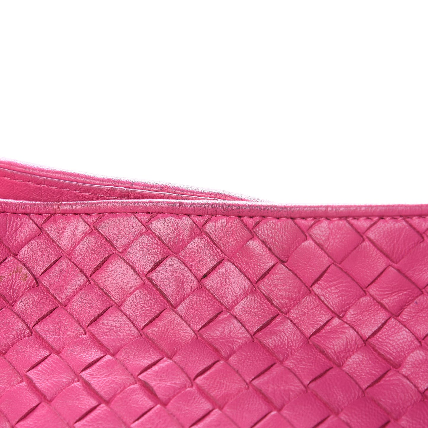 Nappa Intrecciato Parachute Bag Rosa Shock
