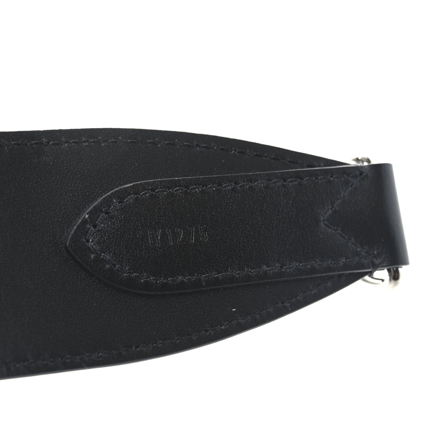 Nylon Jacquard Sporty Bandouliere Shoulder Strap Black