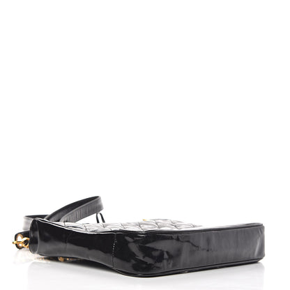 Chanel Patent Quilted Tote Black 4 of 17